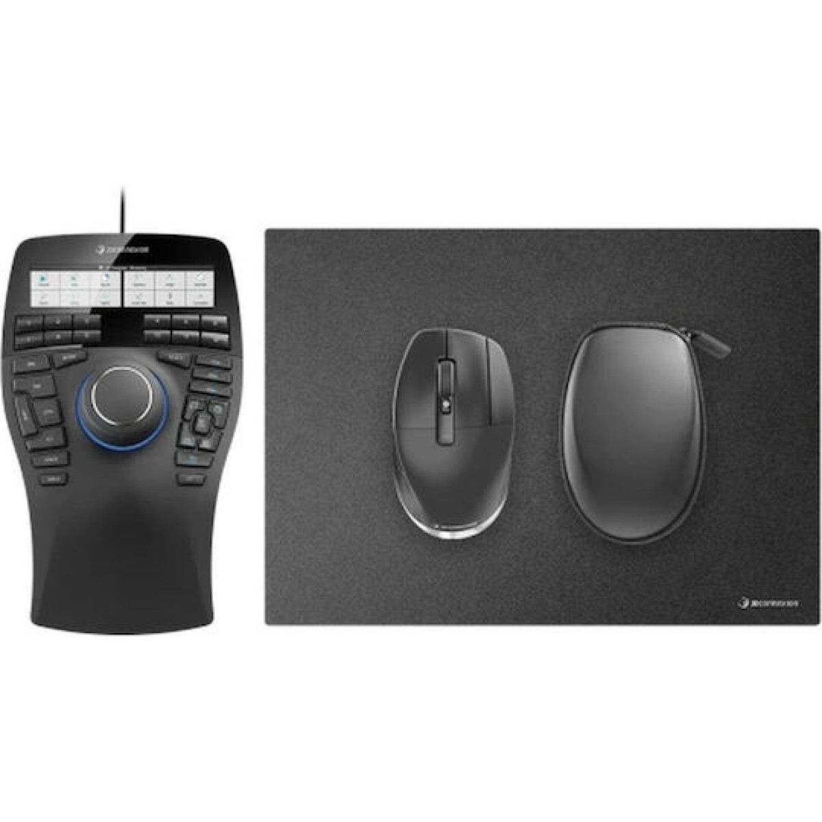 3D Connexion Spacemouse Enterprise Kit Ασύρματο Ποντίκι Μαύρο