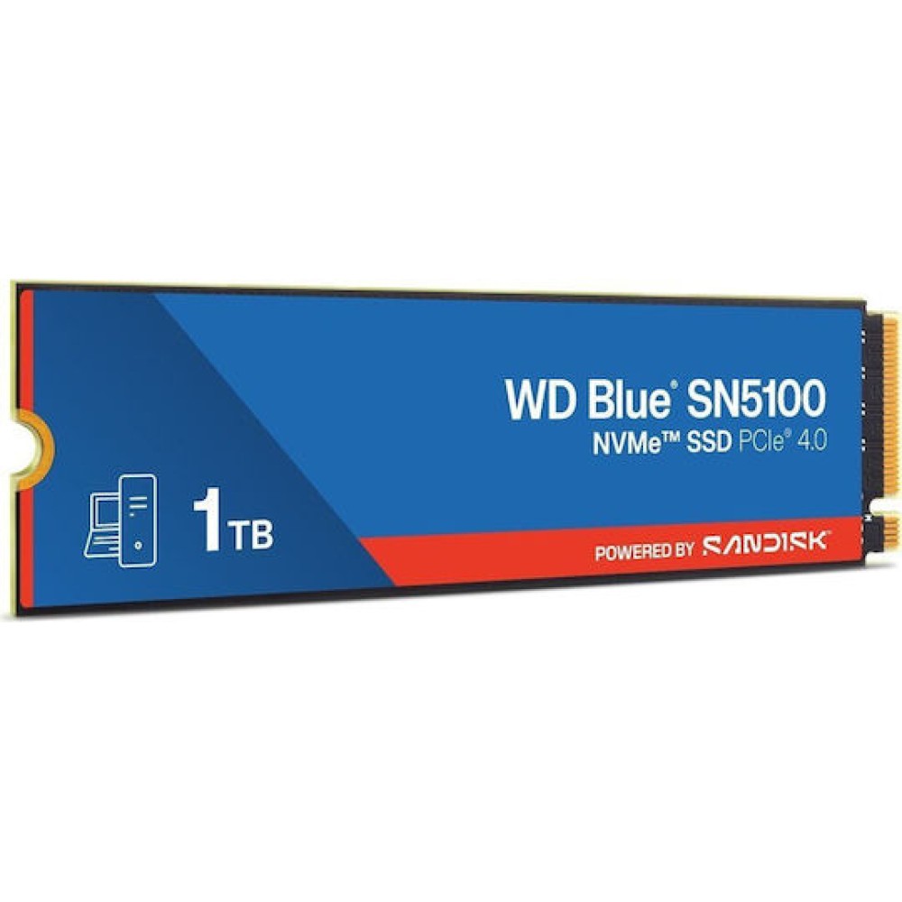 Western Digital Blue SSD 1TB τύπου PCle Card WDS100T5B0E