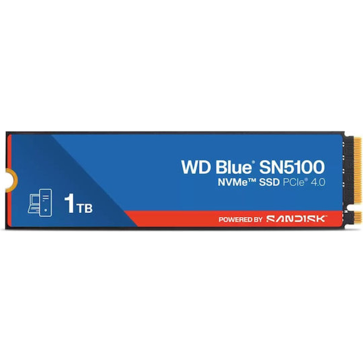 Western Digital Blue SSD     1TB M.2 2280 SN5100      WDS100T5B0E