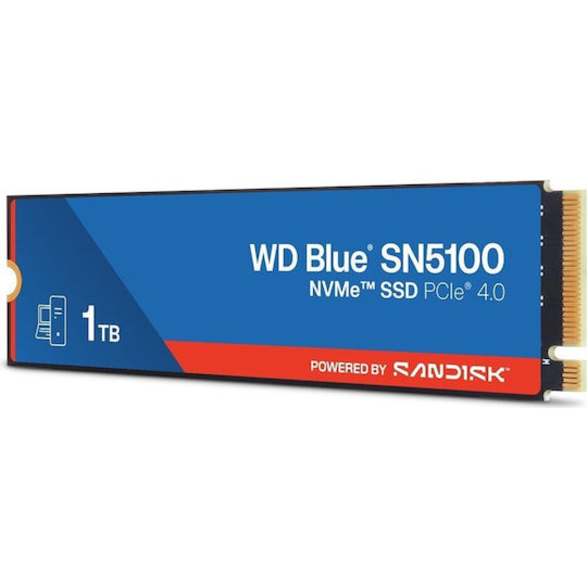Western Digital Blue SSD     1TB M.2 2280 SN5100      WDS100T5B0E