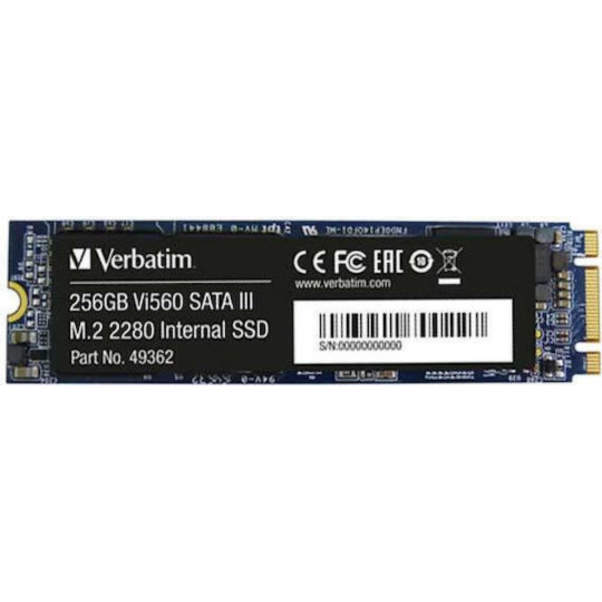 Verbatim Vi560 S3 M.2 SSD  256GB 49362