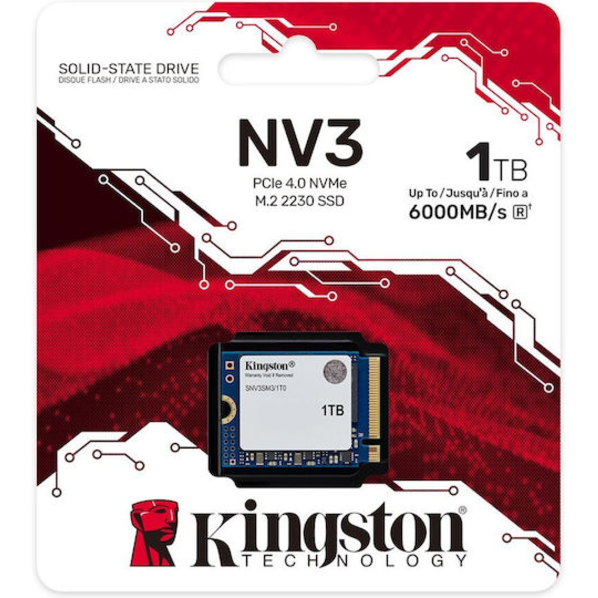 NV3 1 TB (PCIe 4.0 x4, NVMe, M.2 2230)
