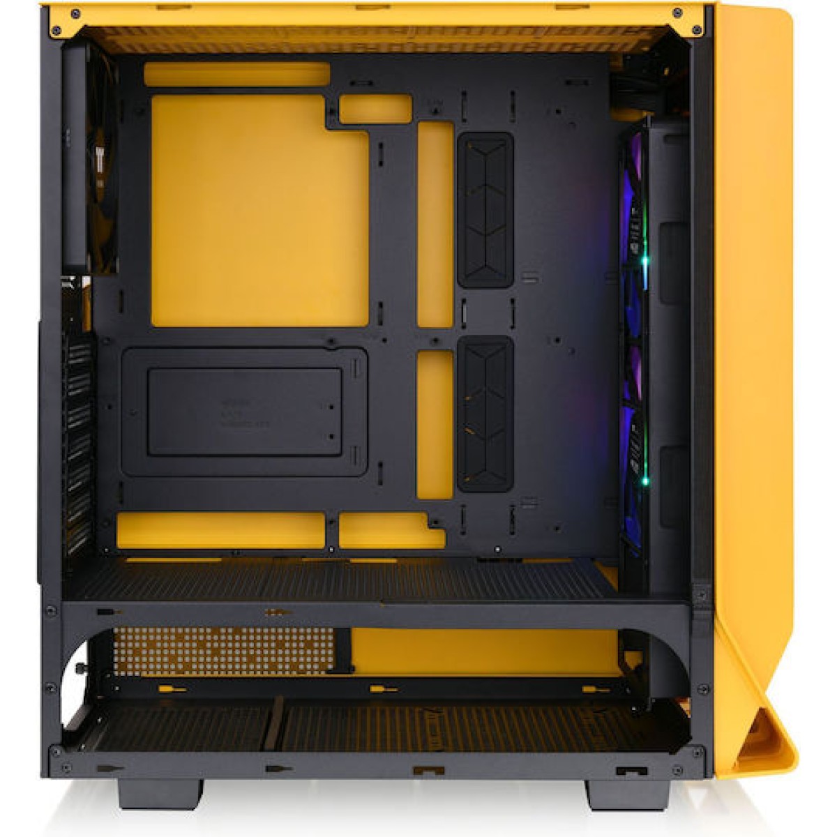 Thermaltake Ceres 350 MX Midi Tower Κουτί Υπολογιστή με Πλαϊνό Παράθυρο και RGB Φωτισμό Bumblebee