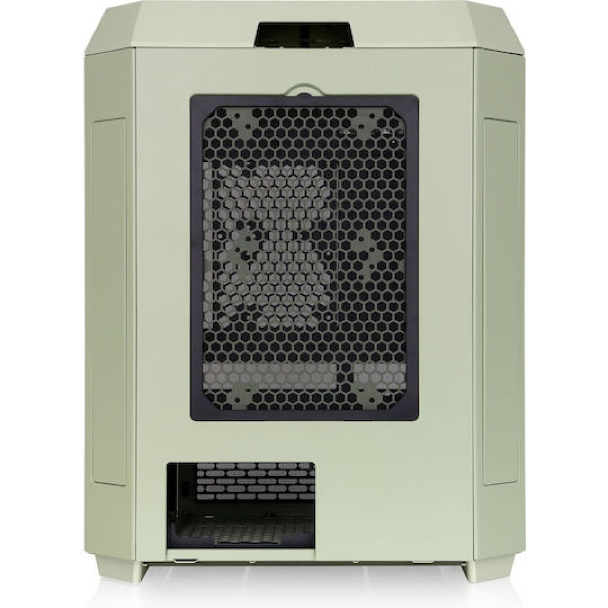 Thermaltake The Tower 600 Midi Tower Κουτί Υπολογιστή με Πλαϊνό Παράθυρο Πράσινο
