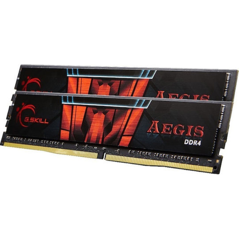 G.Skill Aegis DDR4 16GB RAM με 2x8GB Modules και Ταχύτητα 3000 για Desktop