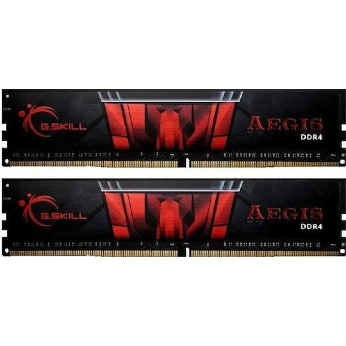 DIMM 16 GB DDR4-3000 (2x 8 GB) Dual-Kit (schwarz, F4-3000C16D-16GISB, Aegis, INTEL XMP)
