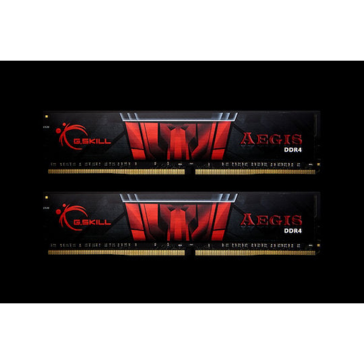 DIMM 16 GB DDR4-3000 (2x 8 GB) Dual-Kit (schwarz, F4-3000C16D-16GISB, Aegis, INTEL XMP)