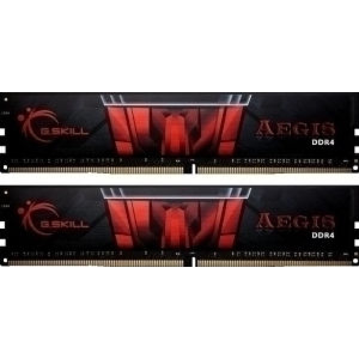 DIMM 16 GB DDR4-3000 (2x 8 GB) Dual-Kit (schwarz, F4-3000C16D-16GISB, Aegis, INTEL XMP)