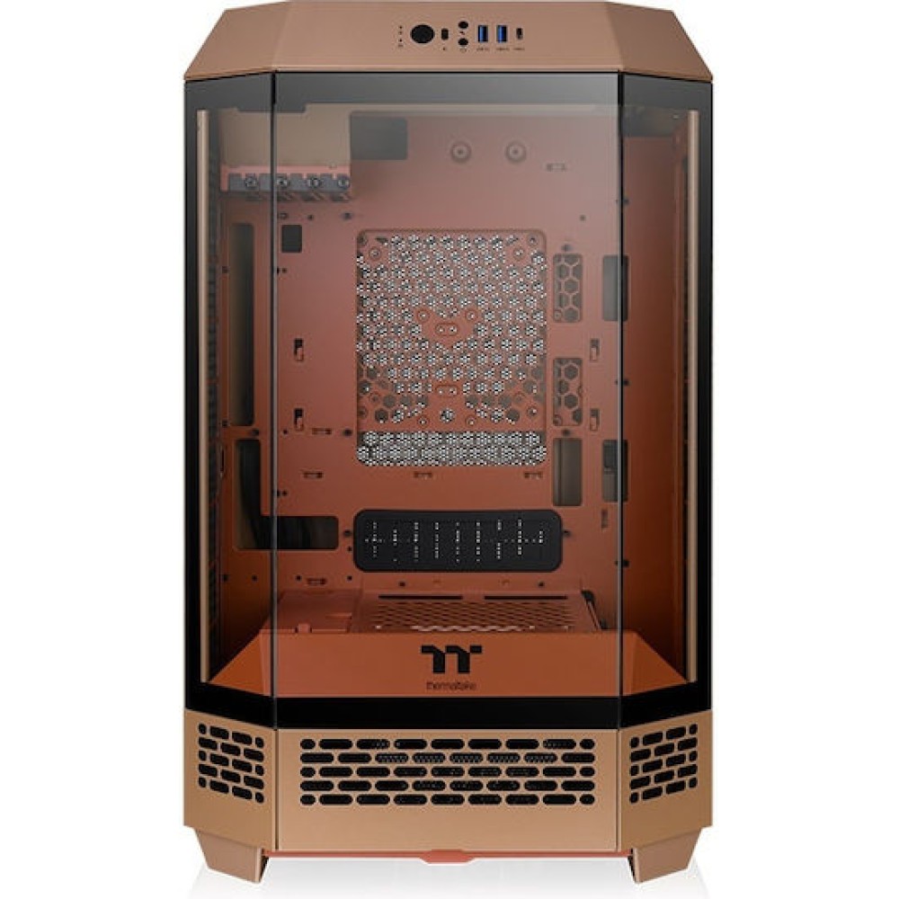 Thermaltake The Tower 300 Micro Tower Κουτί Υπολογιστή με Πλαϊνό Παράθυρο και RGB Φωτισμό Gravel Sand