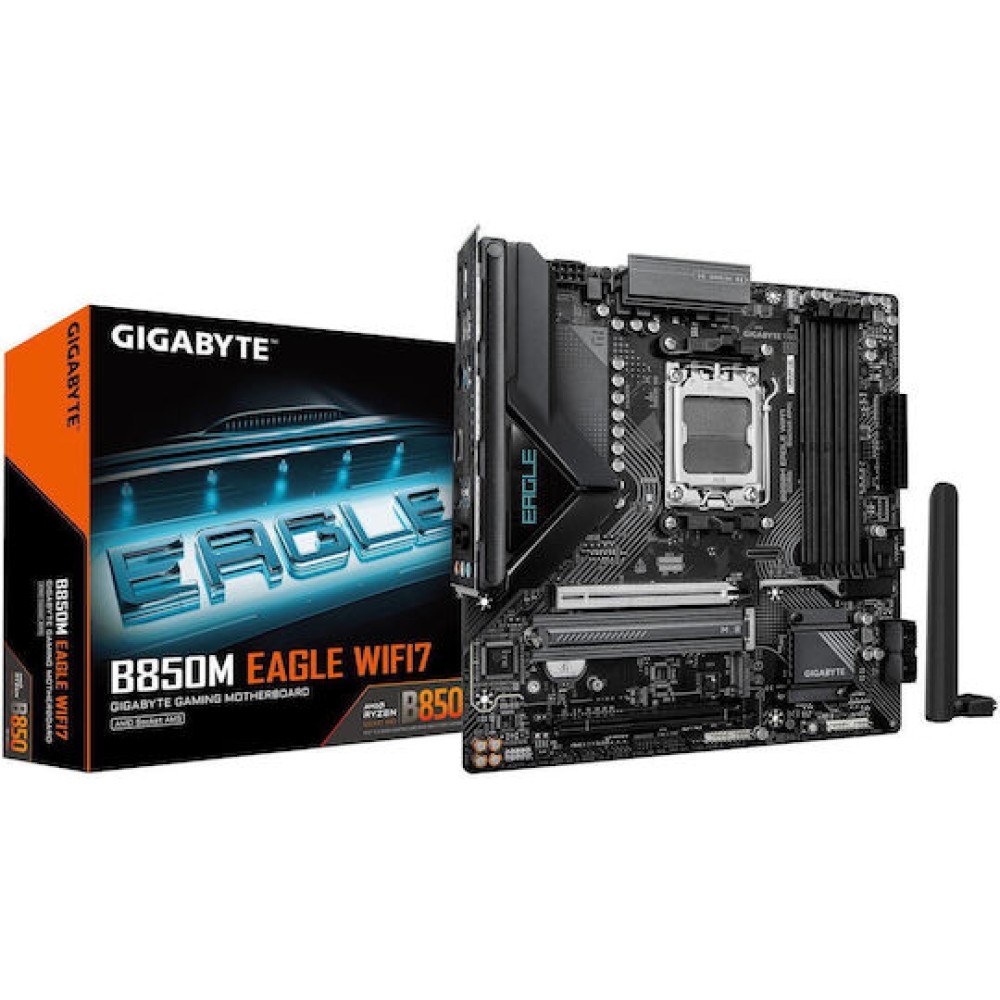 Gigabyte B850M EAGLE WF7 Wi-Fi Motherboard Micro ATX με AMD AM5 Socket