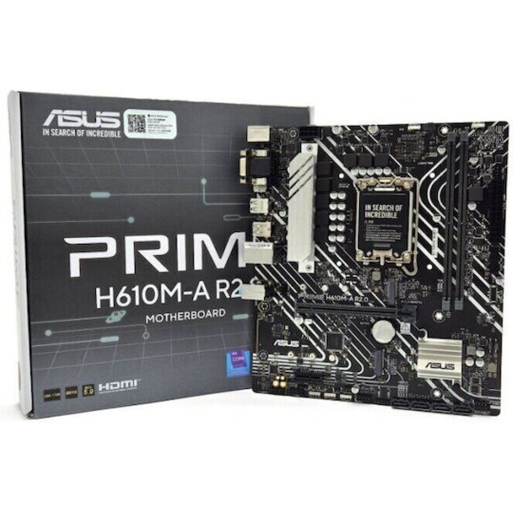 Asus PRIME H610M-A Motherboard ATX με AMD AM5 Socket 90MB1MJ0-M0EAY0