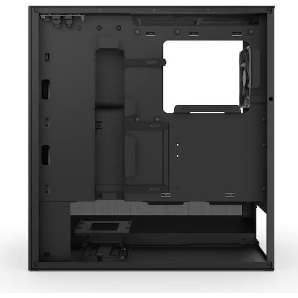 NZXT H5 (2024) Flow Midi Tower Κουτί Υπολογιστή με Πλαϊνό Παράθυρο και RGB Φωτισμό Μαύρο
