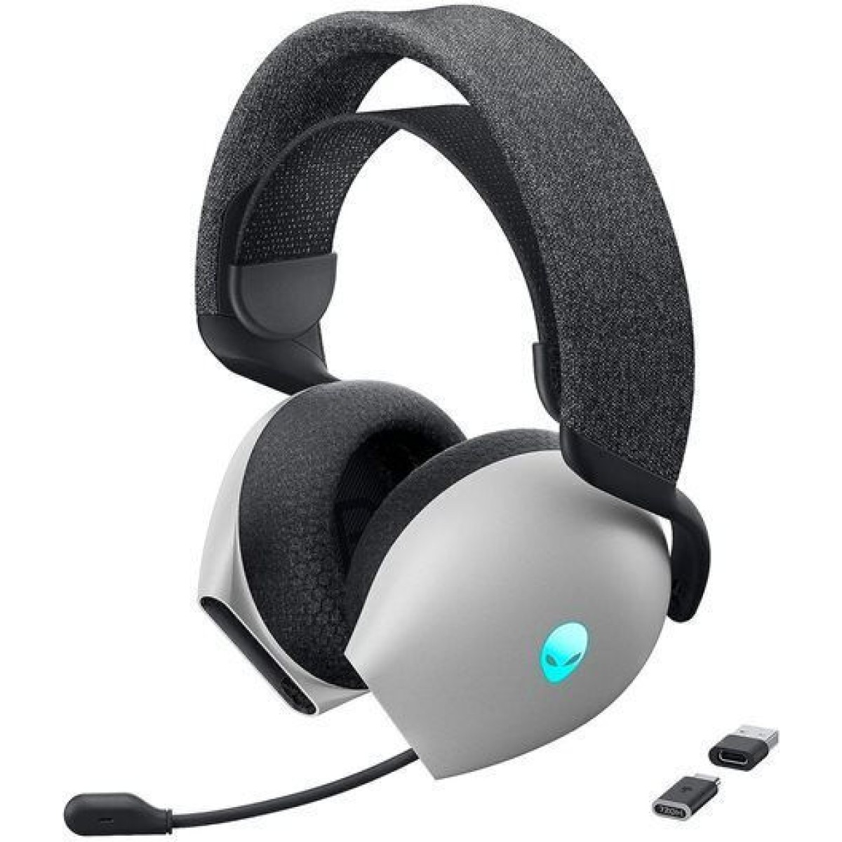 Dell Alienware AW725H weiß 3-Mode Wireless Gaming Headset