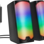 Speedlink TONOS RGB Gaming Stereo Speaker, black