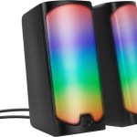 Speedlink TONOS RGB Gaming Stereo Speaker, black