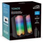 Speedlink TONOS RGB Gaming Stereo Speaker, black