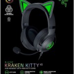 Razer Kraken Kitty V2 Over Ear Gaming Headset με σύνδεση USB