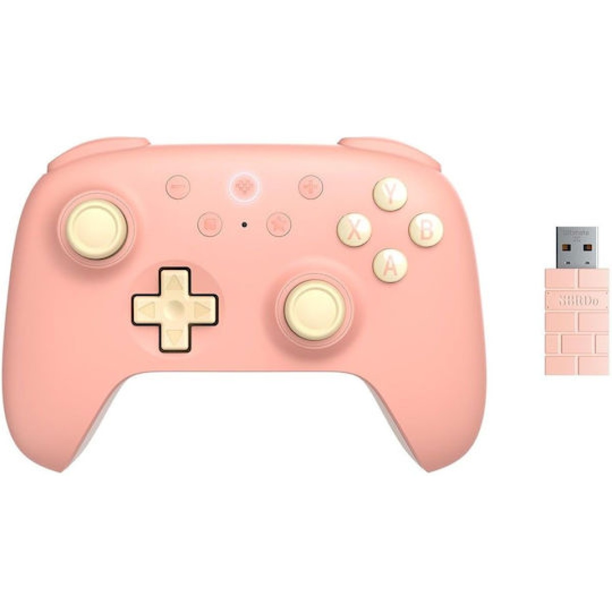 8Bitdo Ultimate 2C 2.4G Ενσύρματο Gamepad για Android / PC Peach