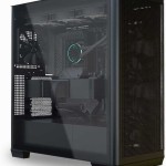 APNX C1-R-BK-v3 Gaming Midi Tower Κουτί Υπολογιστή με Πλαϊνό Παράθυρο Μαύρο