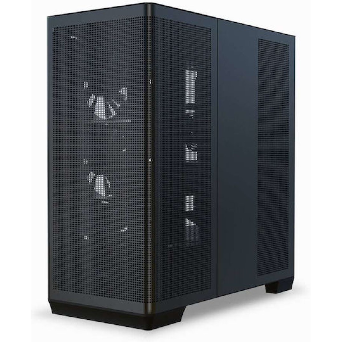 APNX C1-R-BK-v3 Gaming Midi Tower Κουτί Υπολογιστή με Πλαϊνό Παράθυρο Μαύρο