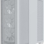 APNX C1-R-WT-v3 Gaming Midi Tower Κουτί Υπολογιστή με Πλαϊνό Παράθυρο Λευκό