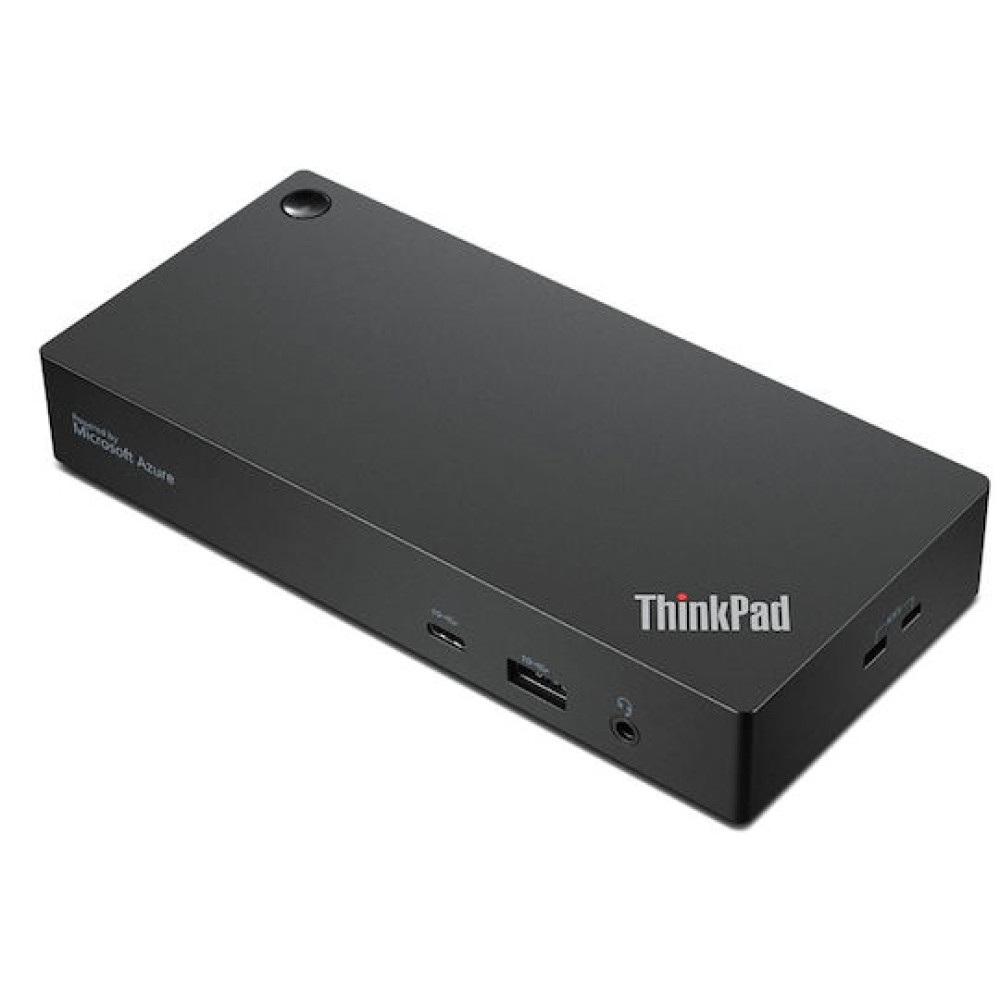 Lenovo ThinkPad Universal USB-C Docking Station με HDMI/DisplayPort 4K Ethernet και συνδεση 3 Οθονών Μαύρο