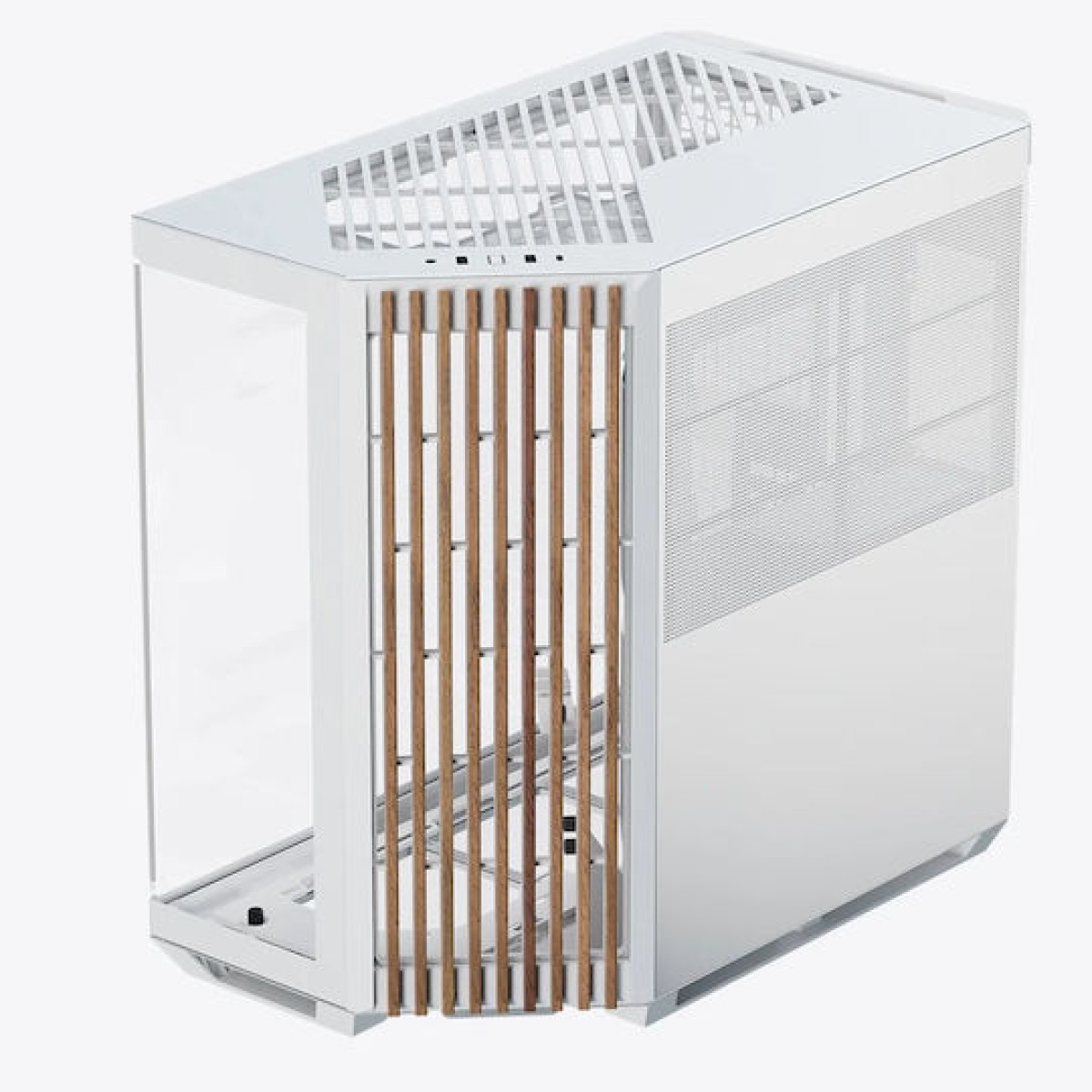 APNX V1 Midi Tower Κουτί Υπολογιστή Wood White