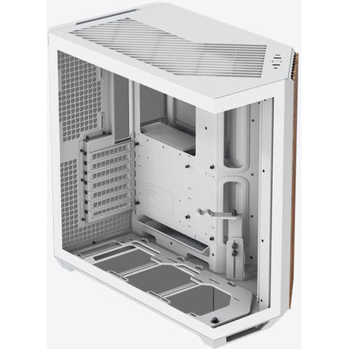 APNX V1 Midi Tower Κουτί Υπολογιστή Wood White