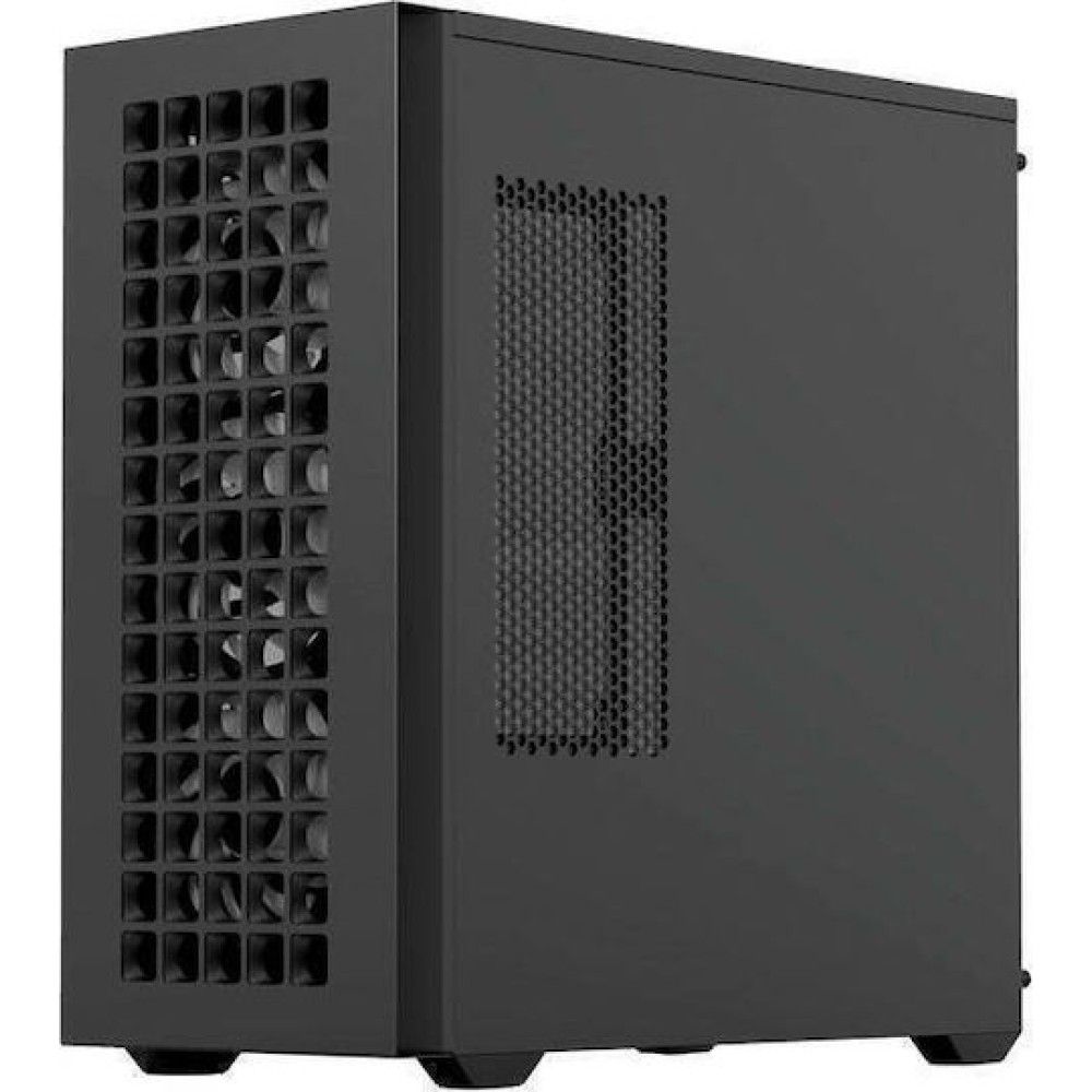 Aerocool D502A V1 Gaming Midi Tower Κουτί Υπολογιστή με Πλαϊνό Παράθυρο Μαύρο
