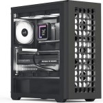 Aerocool D502A V1 Gaming Midi Tower Κουτί Υπολογιστή με Πλαϊνό Παράθυρο Μαύρο