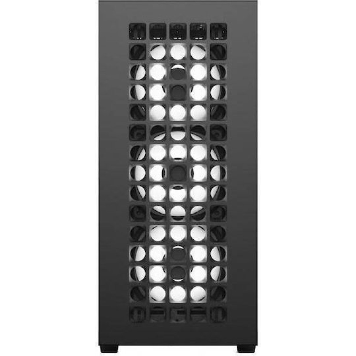 Aerocool D502A V1 Gaming Midi Tower Κουτί Υπολογιστή με Πλαϊνό Παράθυρο Μαύρο