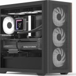 Aerocool D301A V2 Gaming Mini Tower Κουτί Υπολογιστή με Πλαϊνό Παράθυρο και RGB Φωτισμό Μαύρο