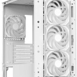 Aerocool D301A V2 Gaming Mini Tower Κουτί Υπολογιστή με Πλαϊνό Παράθυρο και RGB Φωτισμό Λευκό