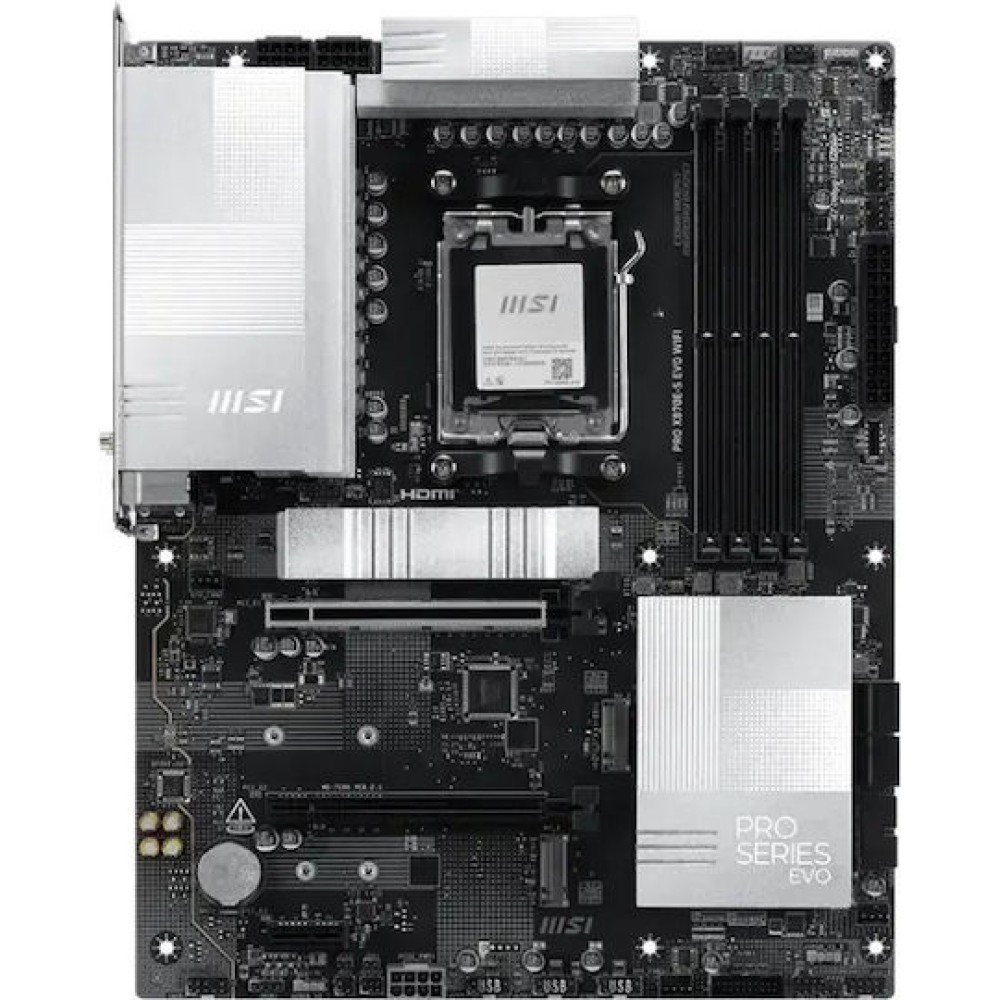 MSI PRO X870E-S EVO WIFI Motherboard ATX με AMD AM5 Socket 7E86-003R