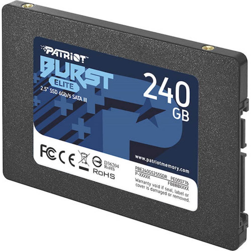 Patriot Burst Elite SSD 240GB 2.5'' SATA III PBE240GS25SSDR