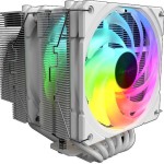 Alpenfoehn Brocken 4 MAX Ψύκτρα Επεξεργαστή για Socket AM4/AM5/1200/115x/1700 με ARGB Φωτισμό Λευκή