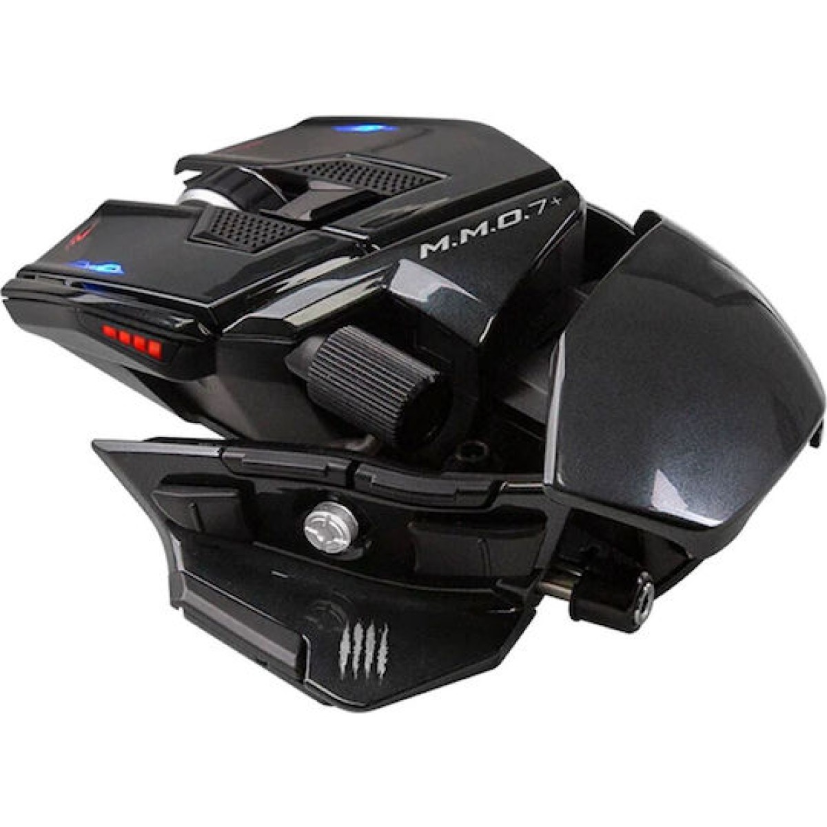 Mad Catz M.M.O. 7+ Ασύρματο RGB Gaming Ποντίκι Μαύρο