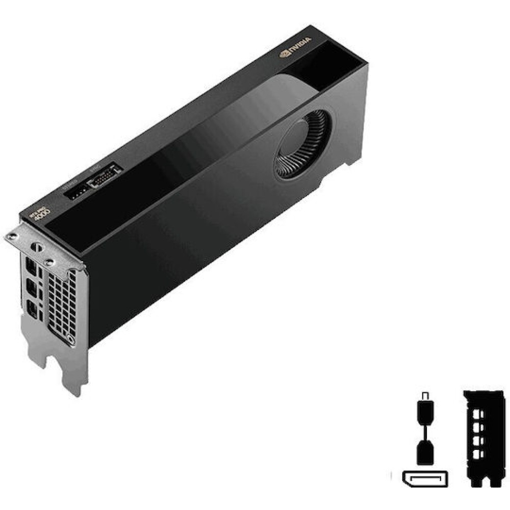 PNY RTX Pro 4000 Blackwell 24GB GDDR7 Κάρτα Γραφικών