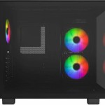 Montech King 65 Pro Gaming Midi Tower Κουτί Υπολογιστή με Πλαϊνό Παράθυρο και RGB Φωτισμό Μαύρο