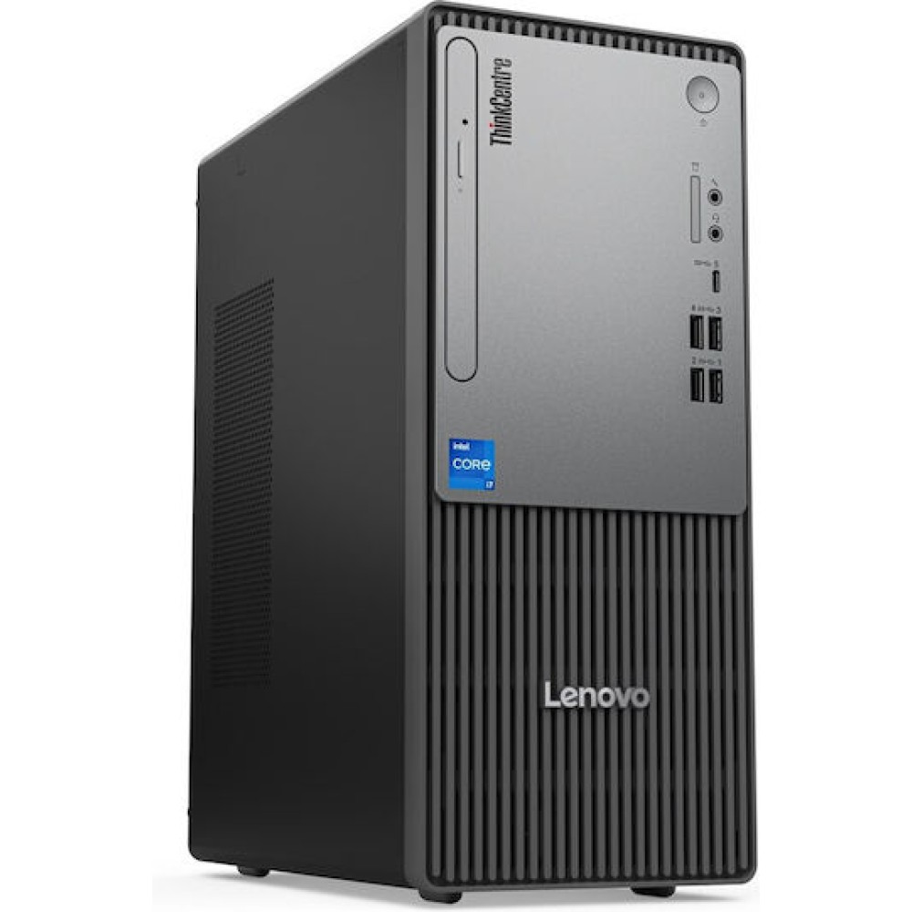 Lenovo ThinkCentre neo 50t Gen 5 Desktop PC (i3-14100/8GB DDR5/512GB SSD/W11 Pro) με Πληκτρολόγιο (US)