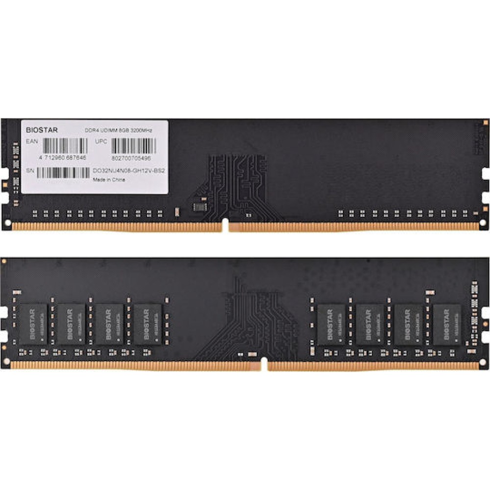 DDR4 με Module 1x8GB και Ταχύτητα 3200 για Desktop