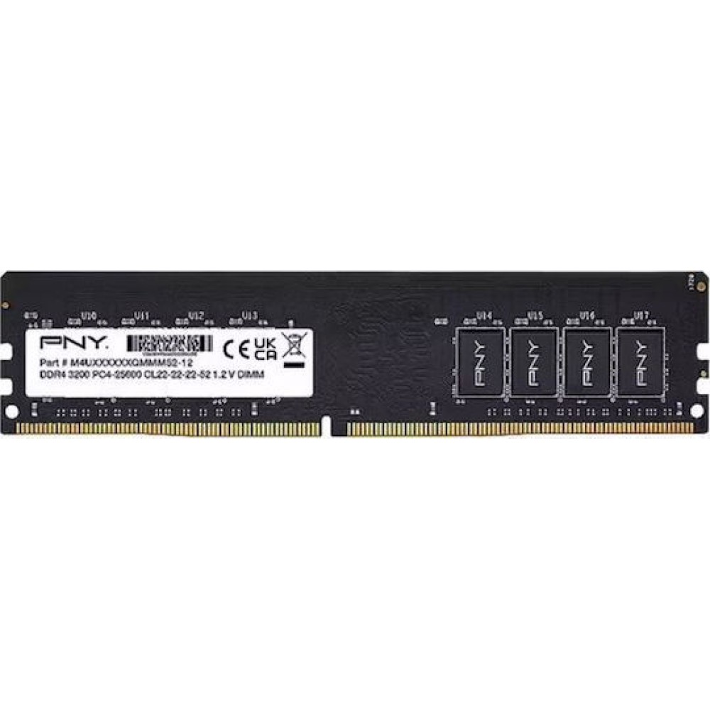 PNY DDR4 με Module και Ταχύτητα 3200 για Desktop