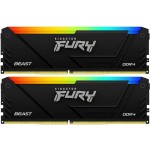 Kingston Fury Beast DDR4 16GB RAM με 2x8GB Modules και Ταχύτητα 3600 για Desktop