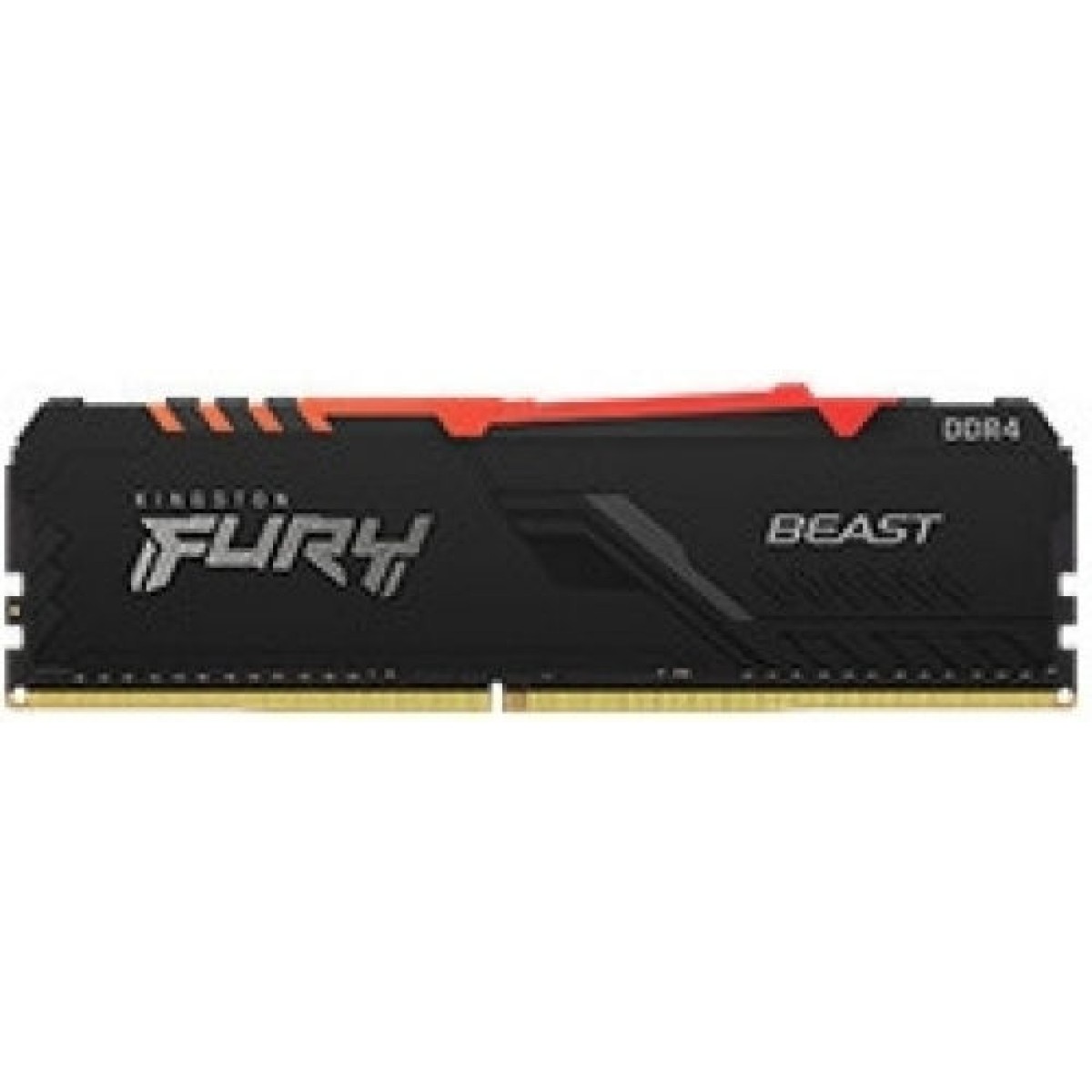 Kingston Fury Beast DDR4 16GB RAM με 2x8GB Modules και Ταχύτητα 3600 για Desktop