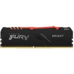 Kingston Fury Beast DDR4 16GB RAM με 2x8GB Modules και Ταχύτητα 3600 για Desktop