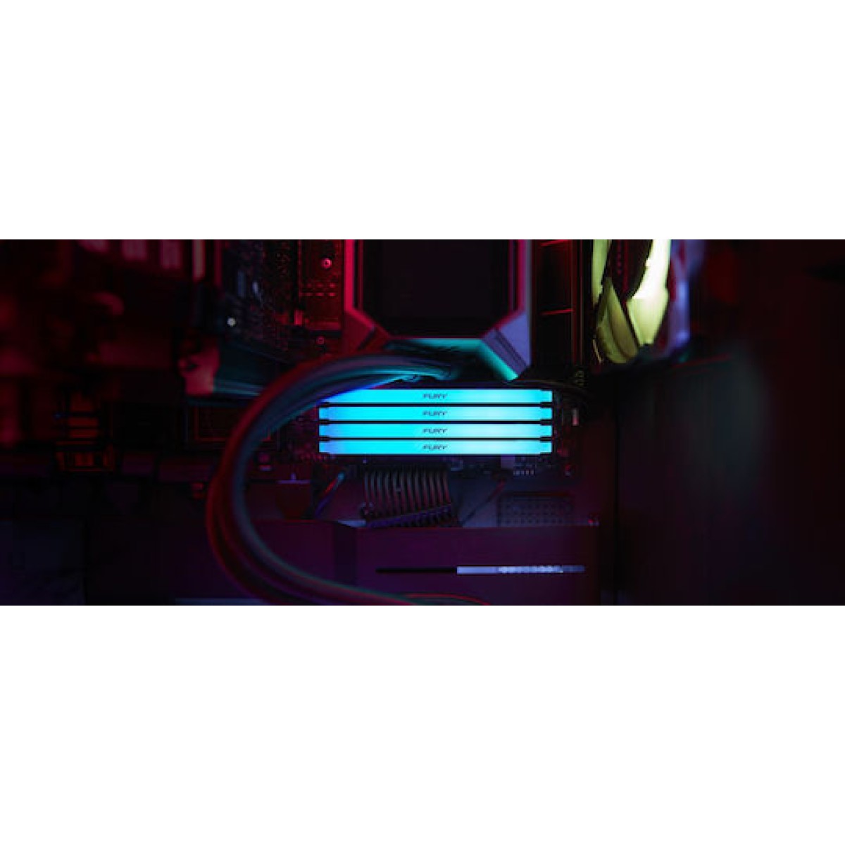 Kingston Fury Beast DDR4 16GB RAM με 2x8GB Modules και Ταχύτητα 3600 για Desktop