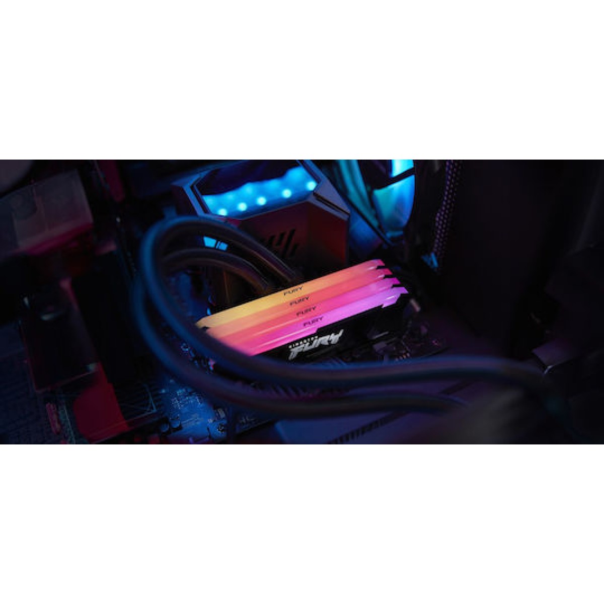 Kingston Fury Beast DDR4 16GB RAM με 2x8GB Modules και Ταχύτητα 3600 για Desktop