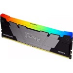 Kingston Fury Renegade Rgb DDR4 16GB RAM με 2x8GB Modules και Ταχύτητα 3200 για Desktop