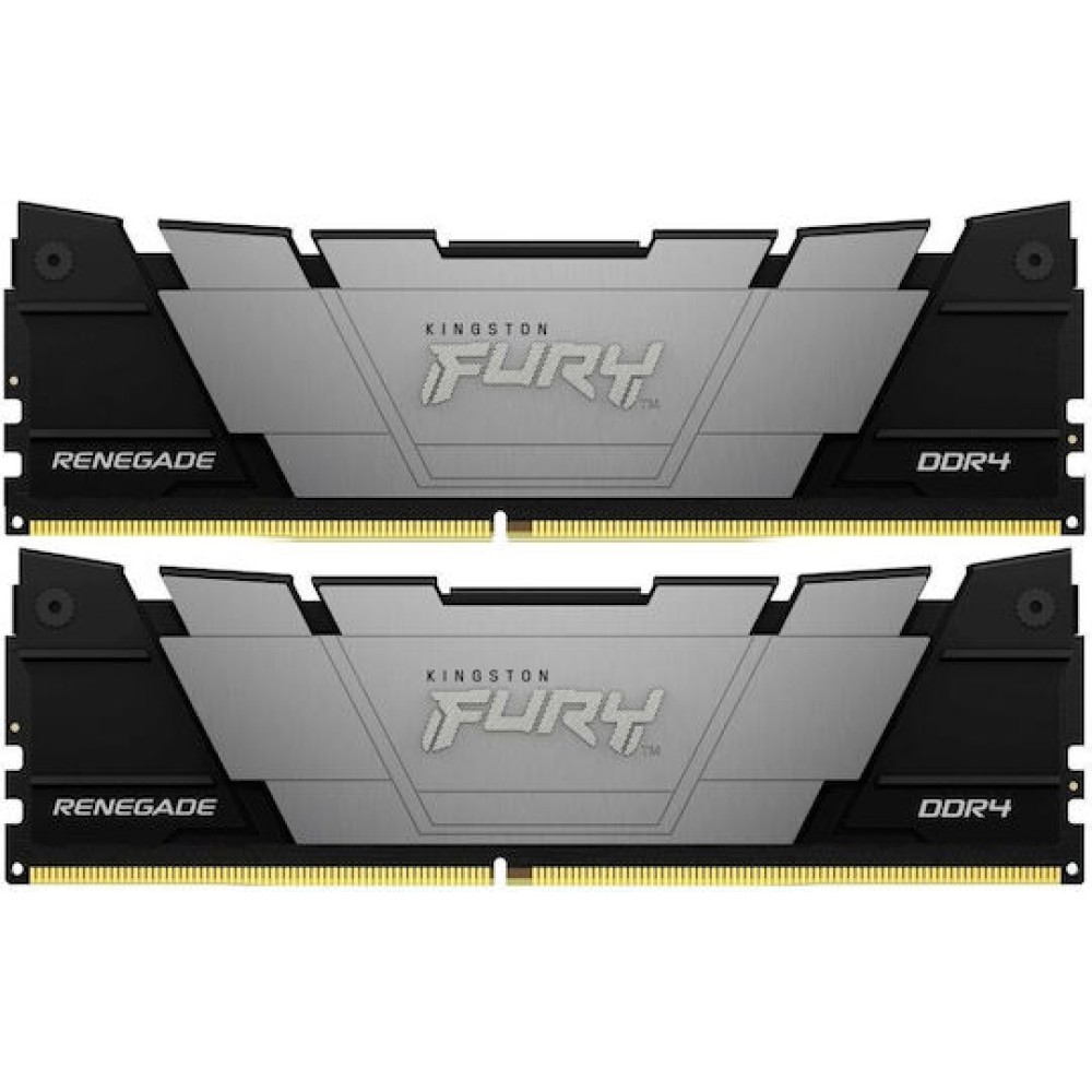 Kingston Fury Renegade DDR4 16GB RAM με 2x8GB Modules και Ταχύτητα 3200 για Desktop