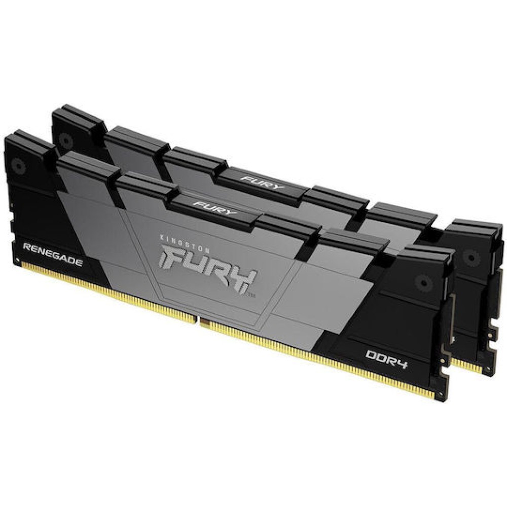 Kingston Fury Renegade DDR4 16GB RAM με 2x8GB Modules και Ταχύτητα 3200 για Desktop